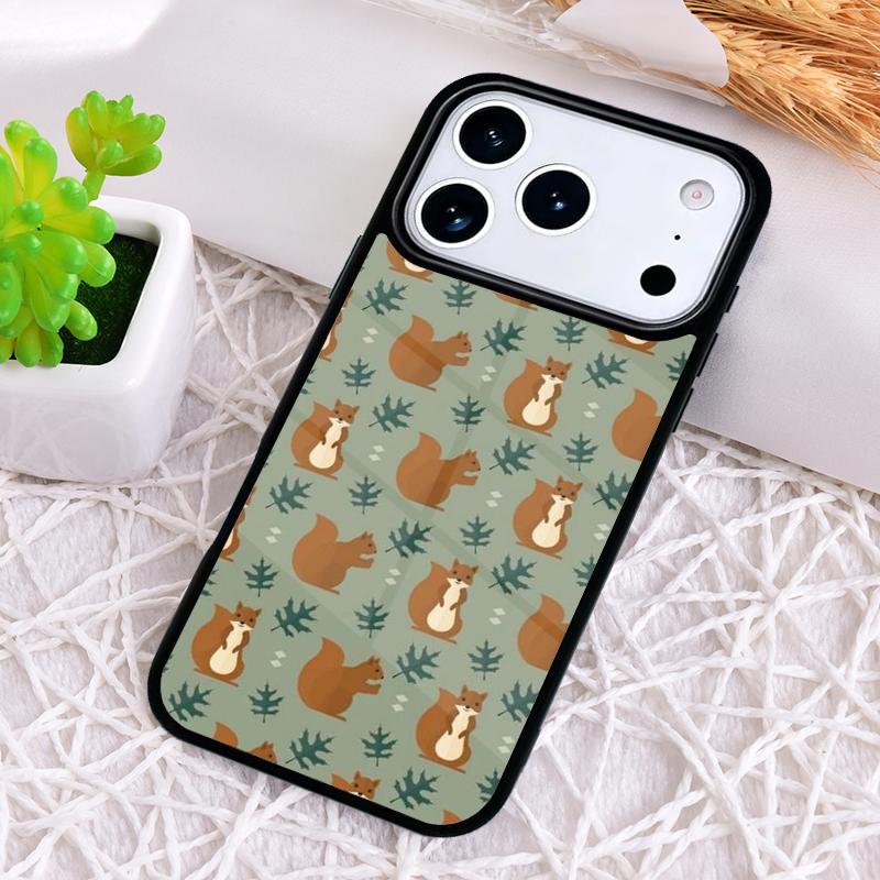 

Funny Animal Squirrel Phone Case for iPhone 17 Air 16 15 11 12 14 13 Pro Max Shockproof Cover iPhone 16
