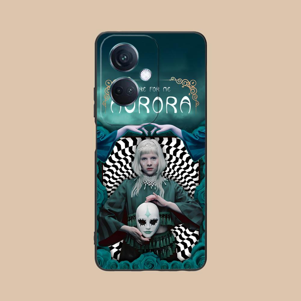 Aurora Aksnes Matte TPU Mobile Phone Case for OPPO Find X9 X8 X7 X6 X5 X3 X2 Plus s Pro Ultra Lite Colorful Printing Cover