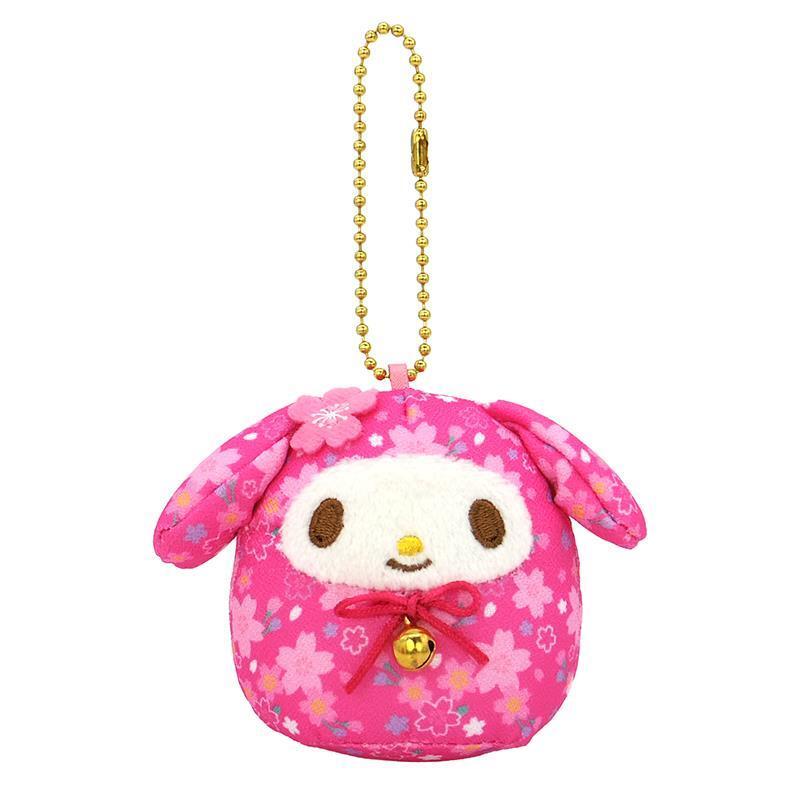 Sanrio Sakura Daruma Mascot My Melody Mascot Holder Japanese Style Character