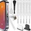 Cleaning Kit with Dust Plug for iPhone,Speaker & Charging Port Cleaning Set for iPhone 16 15 14,Samsung Xiaomi Phone Clean Tool.