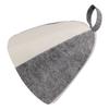 1pc 23x35cm Wool Felt Sauna Hat Hair Head Protection Anti Heat Spa Sauna Hat Cleaning Cap Keep Warm Sauna Hat Bathroom Parts