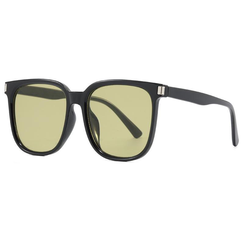 Square Shape Sunglasses for Women Korean Stylish Anti-reflective Glasses for Women Travelling Driving Men Sunglasses