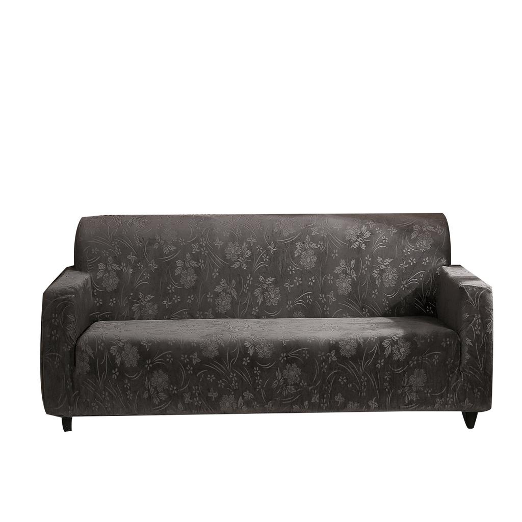 New Thickened Crystal Velvet Light Luxury Jacquard Sofa Cover All Inclusive Elastic Multifunctional Sofa Cover Cloth Anti Cat Scratch