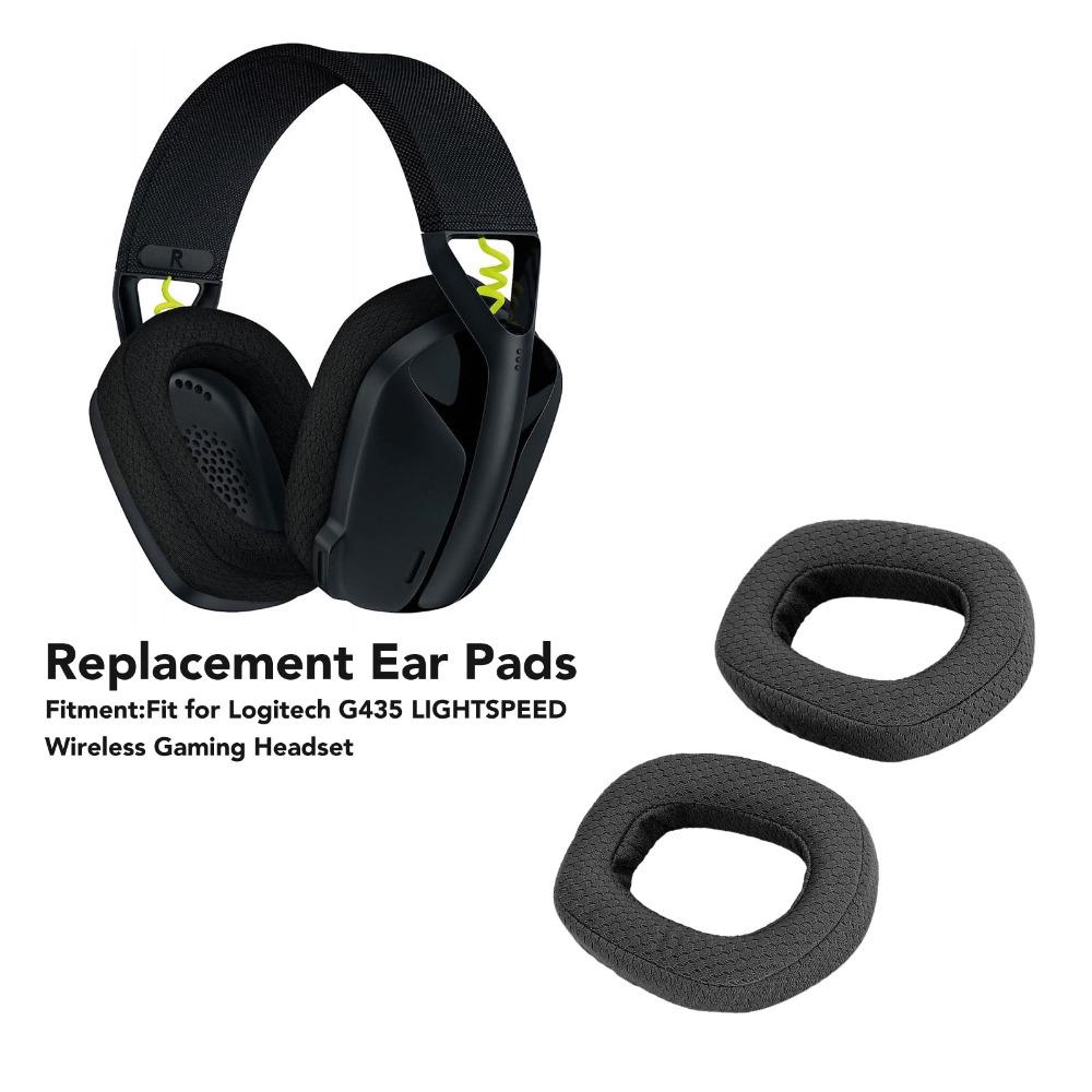 Soft Replacement Ear Pads Headphone Ear Pad for Logitech G435 LIGHTSPEED Audio Equipment