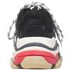Balenciaga Womens Triple S Sneaker Black Red 524037W09OM11000