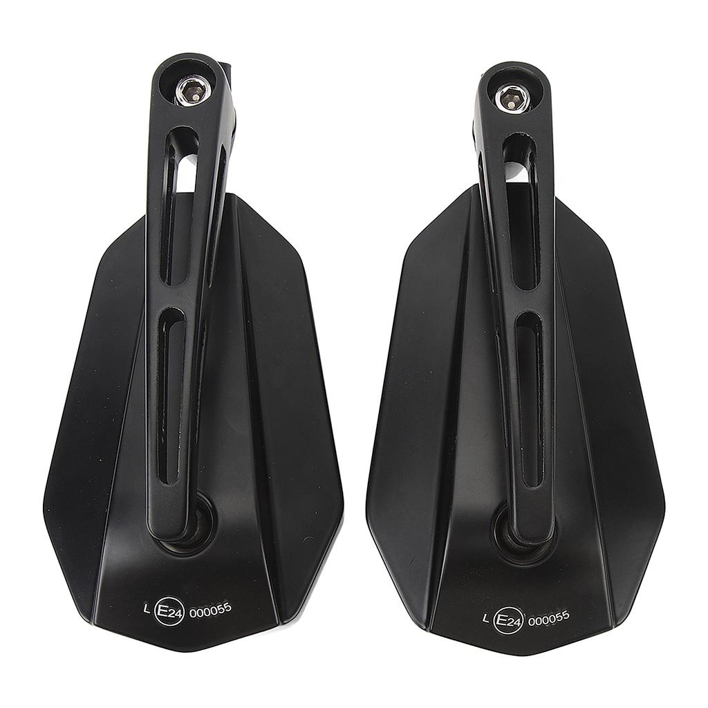 1 Pair Rearview Side Mirrors Rotatable Side Mirror for CB1000R Shadow 000V Silv Wing