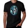 Mermaids Boneyard Tshirt Work Daily Short Sleeve Top
