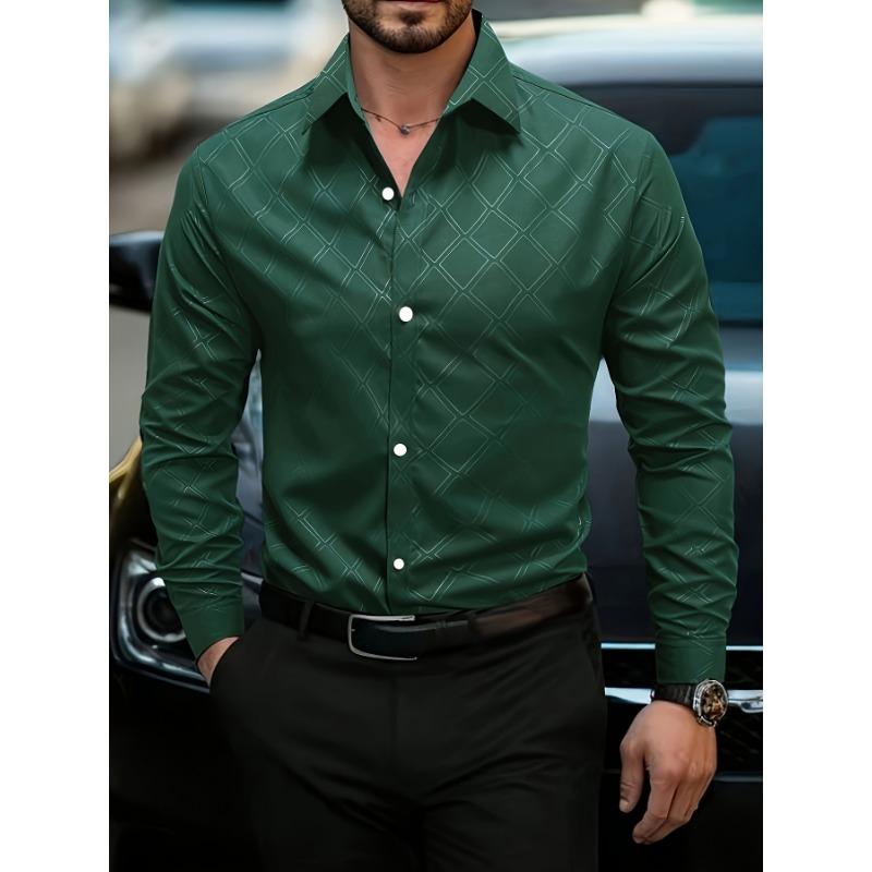 Men's Casual Fashion Long Sleeve Shirt