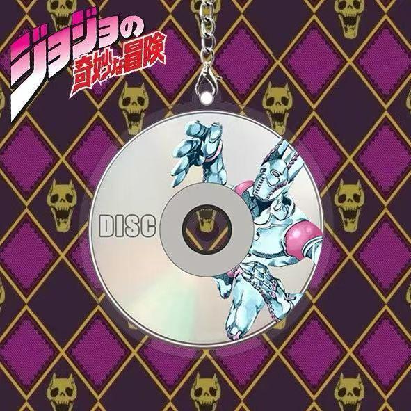 JOJO's Bizarre Adventure Acryl Schlüsselanhänger und Rucksackanhänger Set
