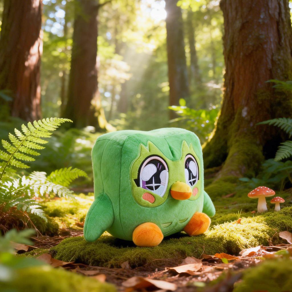 Latest Kawaii Duolingo Green Owl Plush Toy Plushie of Duo The Owl Cartoon Anime Owl Doll Soft Stuffed Children Birthday Playthings Gift Idea