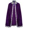 Realistic Halloween Costume Cosplay Props Cosplay Prince Crown Halloween King Cape  All Saints' Day