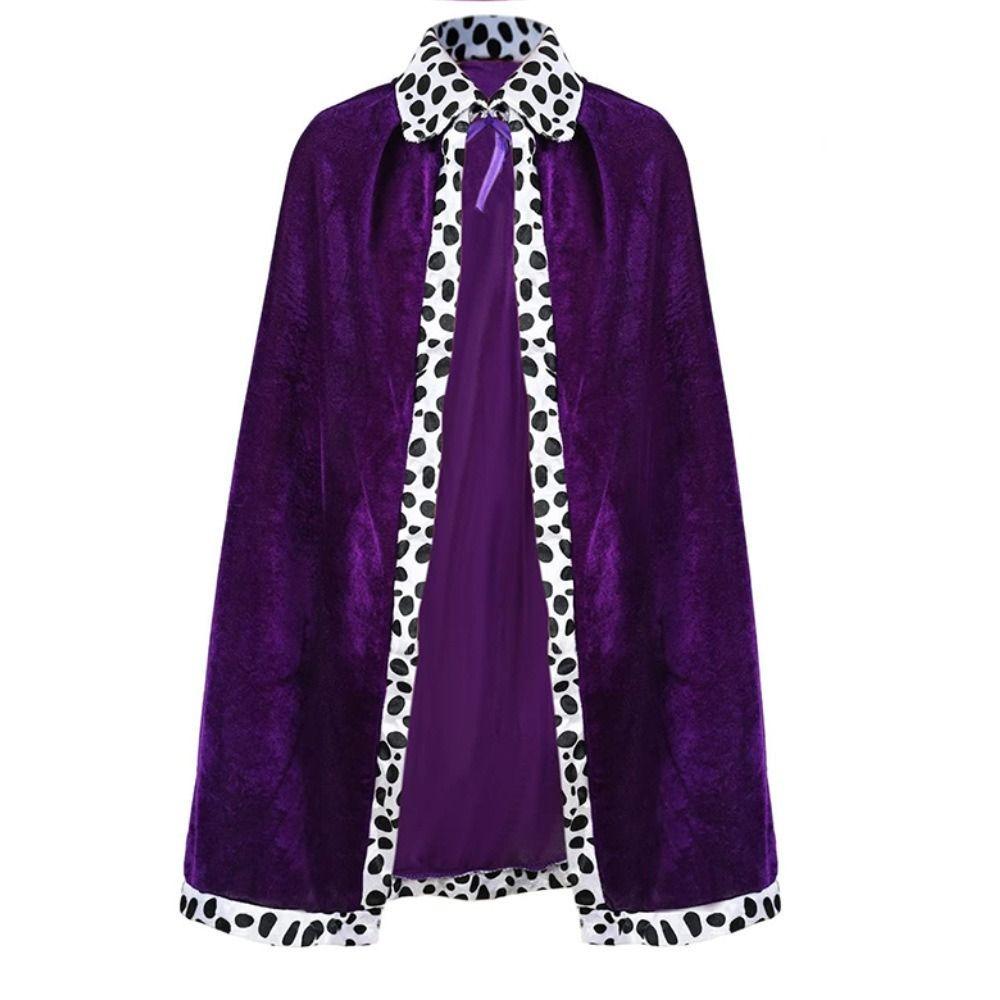 Realistic Halloween King Cape Cosplay Prince Crown Fashion Halloween Costume Cosplay Props  Adults