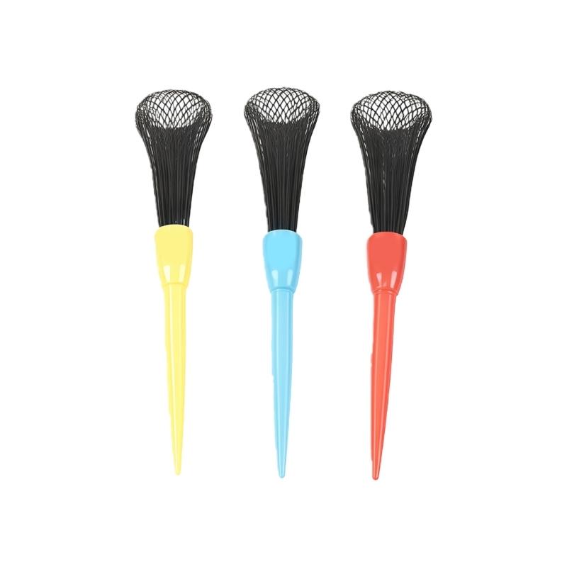 3Pcs Golf Tees Flexible Soft Net Head Design Adjustable Height Stable Base Structure For Professional Ball Positioning