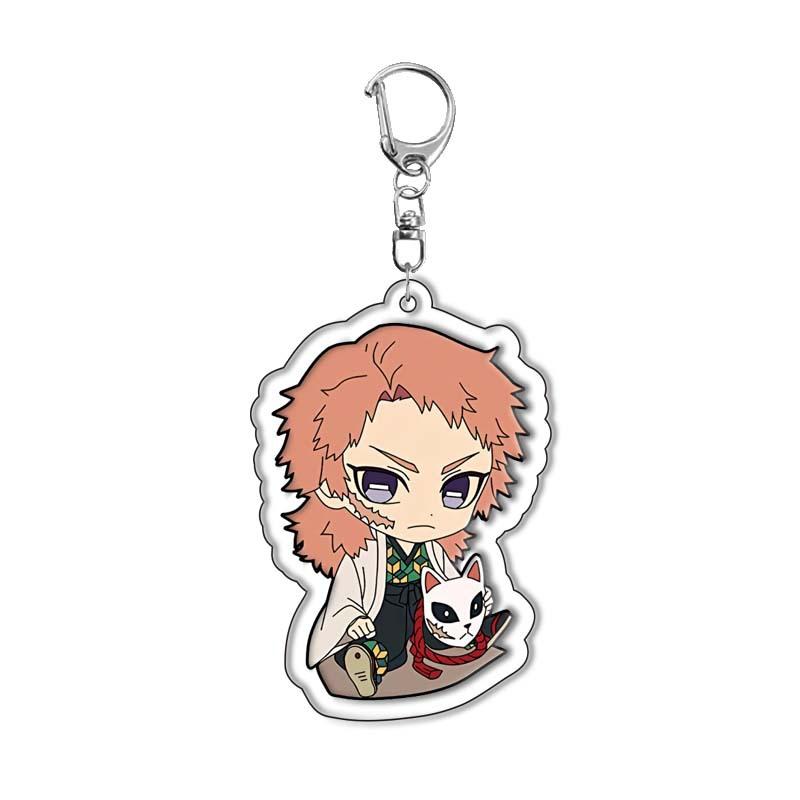 Demon Slayer Kimetsu no Yaiba Tanjiro Nezuko Acrylic Keychain Pendant Anime Merchandise Custom  Ready Stock