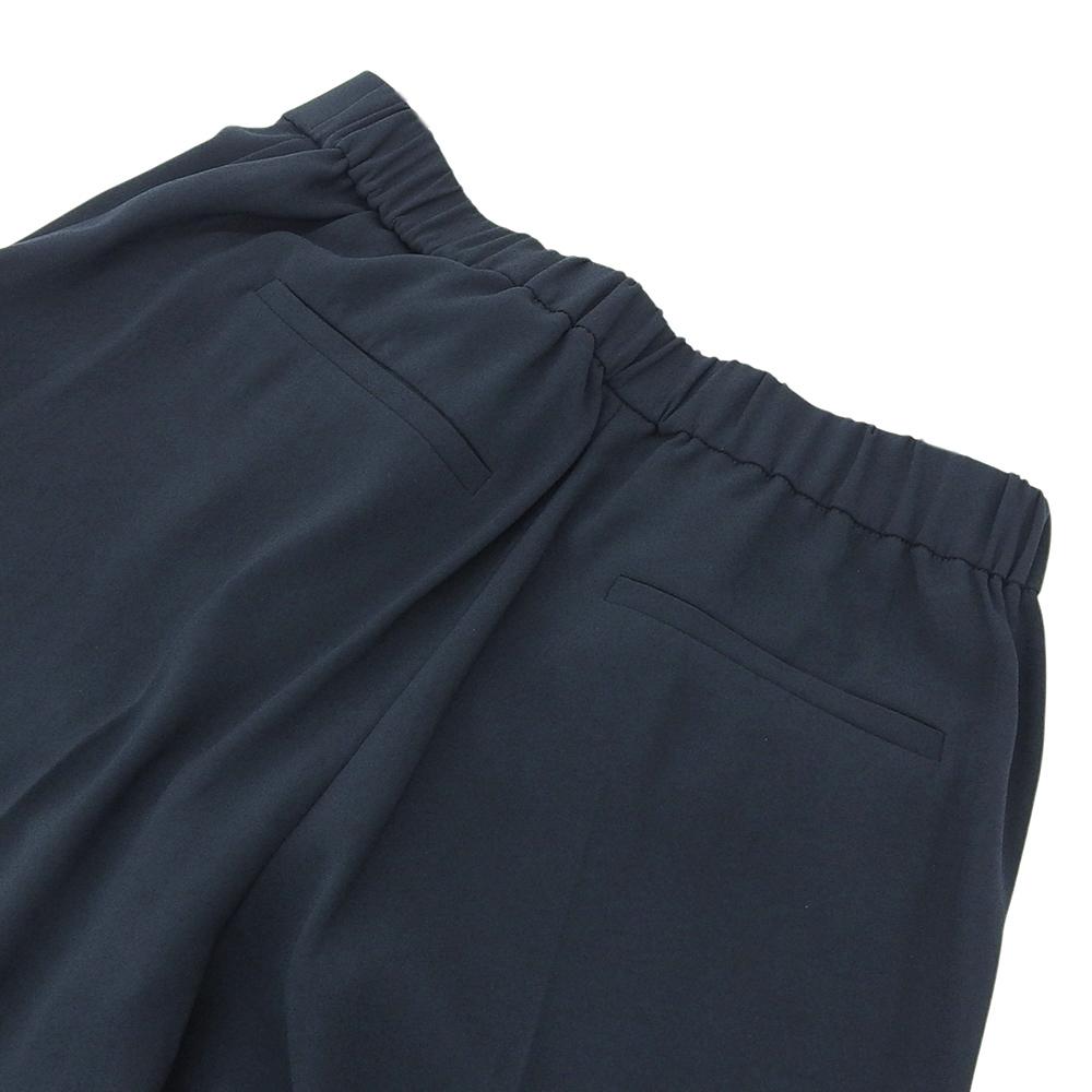 Theory Women's Navy Wide Slacks with Center Press, Size 0, 24 Stainless Steel Bottoms 0 NavyUsed