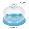 24TE Watchmaker Watch Parts Holder Tray Dust Cover 6 Slots Organizer Plastic Dust Sheet Cover Tray Repair Tool Storage Box