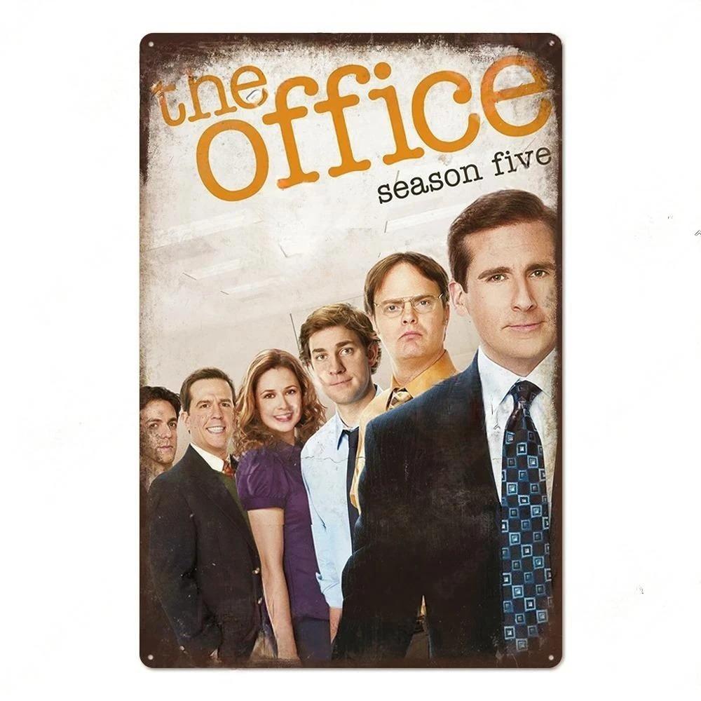 Vintage TV Movie Metal tin Signs decor Metal Plaque Posters Tin Sign Wall Decoration for Cinema Man Cave Bedroom Wall Home Decor