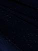 Starry Sky Velvet: Sparkling Silver Woven, Dreamlike Non-Pilling Korean Fabric