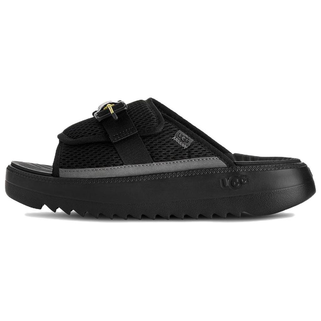 UGG Maxxer Slide 2.0 Simple Comfortable Slide Sandals Men Sandals Black 1167871-BLK