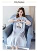 Stylish Korean Summer Maternity Dress - Loose Mesh Fairy Skirt for Late Pregnancy