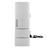 Small Fridge Freezer, Cooler and Warmer Mini Fridge Freezer, USB Refrigerator USB Frideg or Office for Home