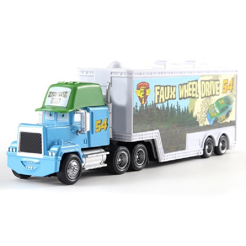 Pixar Cars Truck Model Car Anime Figure Mack Semi-Hauler Rust-eze Racing Toys Children's Birthday Gifts