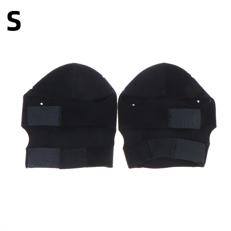 1Pair Adjustable Drop Foot Brace With Dual Fix Straps Breathable Fabric For Foot Injury Recovery Support