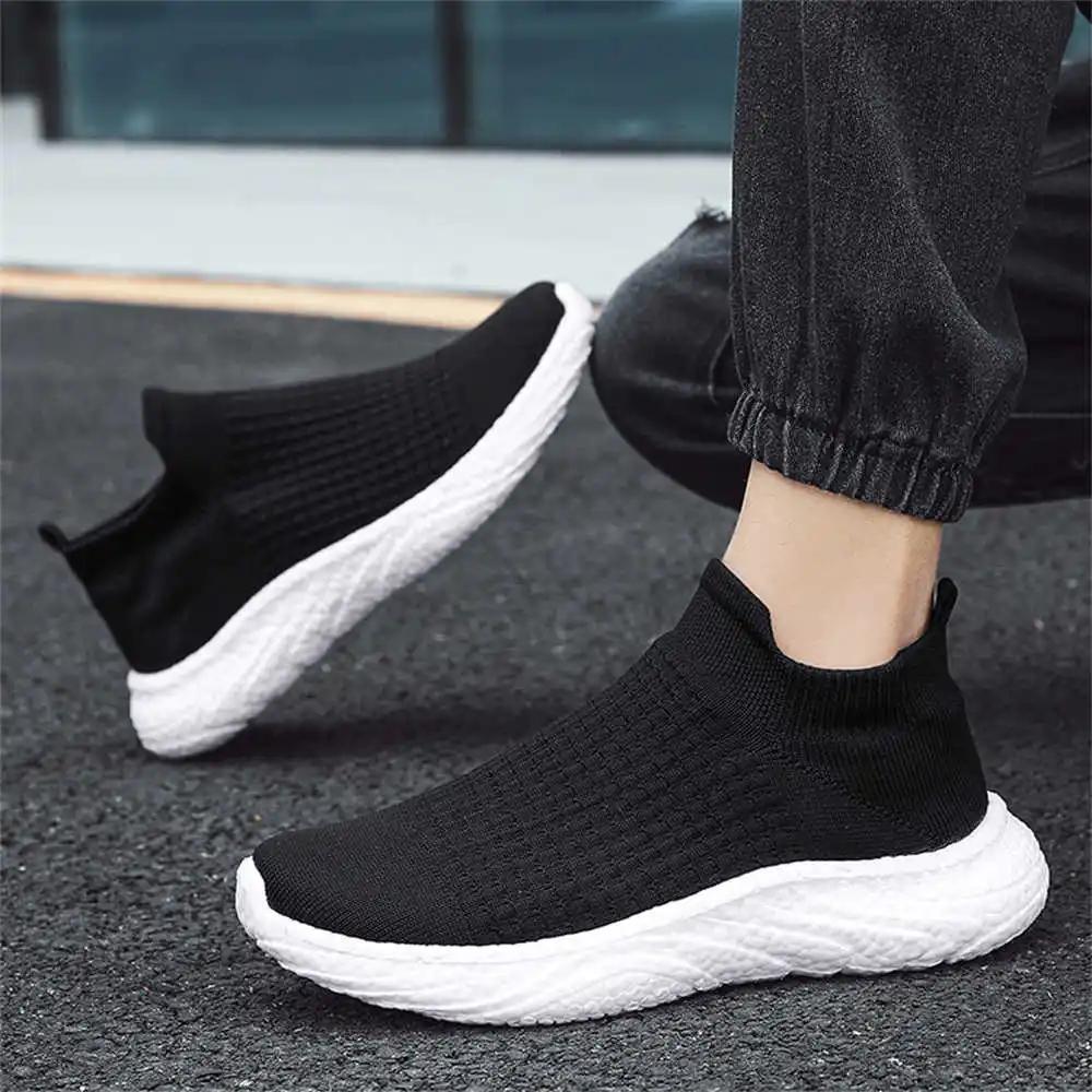 Fashion Sock 39-40 White Man Sneakers Woven Trainer Men's Basket Shoes Men Sport High Tech Tensi Sheos Famous Brands Designers