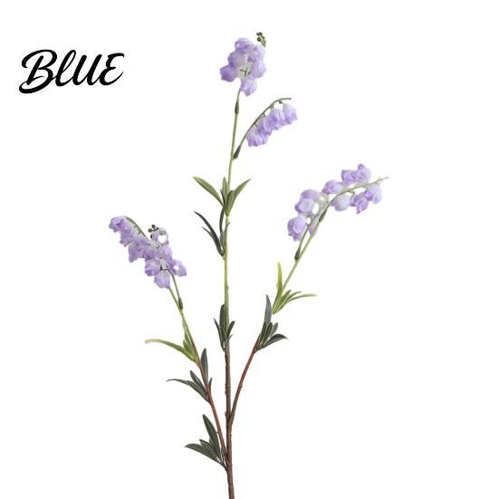 Faux Silk Flowers Valley 31.5" Decor Lily Artificial for Home of The Long Stem Bell Flowers Fake Decorative Photography