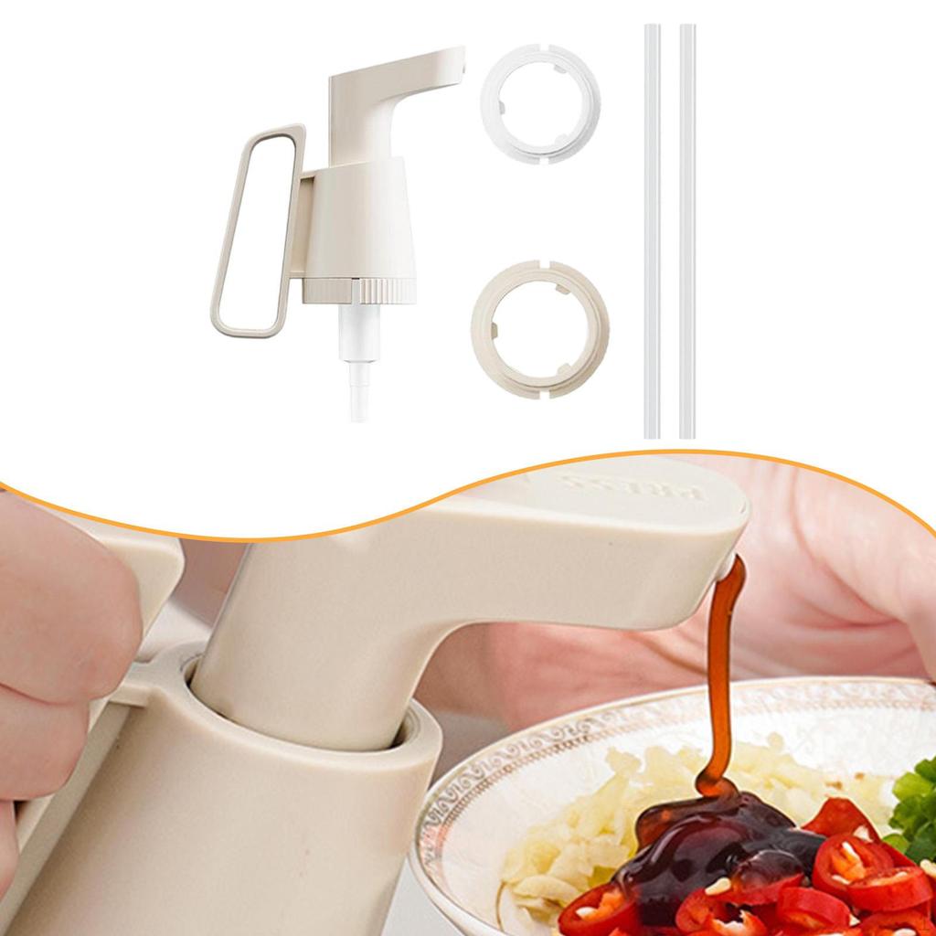 Saucenspenderpumpe für Kochen Typ Kopf Sirup Deckel Kegel Saft Kaffee Sirupe Ketchup