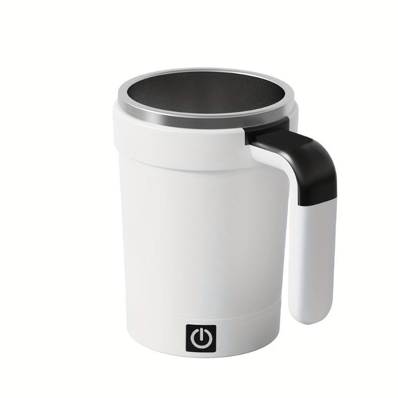 1Pc Smart Temperature Measuring Magnetic Mixing Cup, Electric Portable Coffee Cup, Perfect As A Holiday Gift.