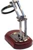 Wooden Base Nautical Reading Magnifier Antique Brass Magnifying Glass On Lens