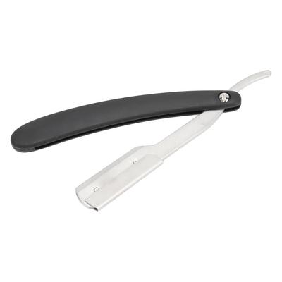 Beard Blade Holder Vintage Foldable Professional Stainless Steel Beard Blade Knife Handle for Men