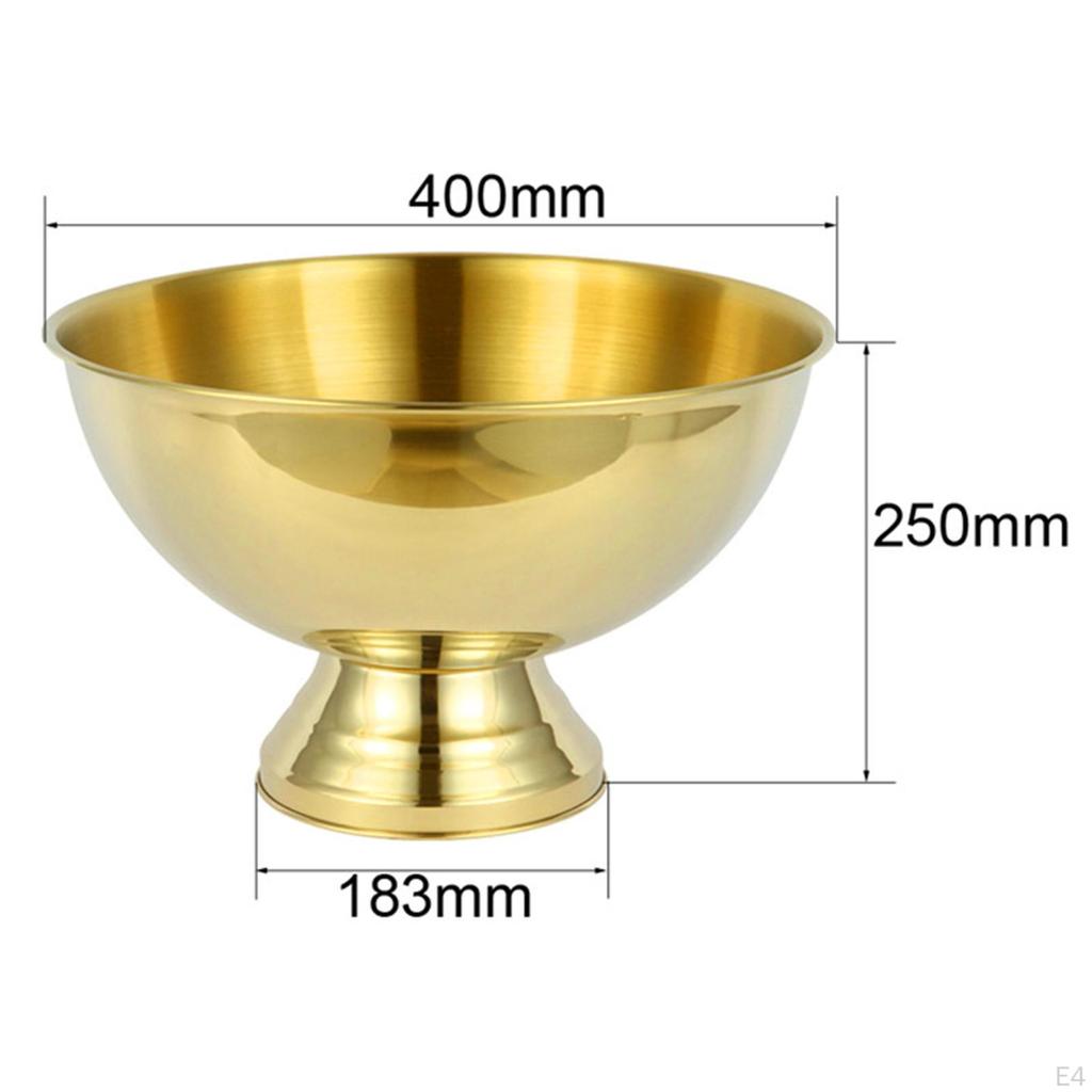 Beverage Chilling Tub Fashion Portable Durable Drink Chiller Champagne Bowl Ice Bucket for
