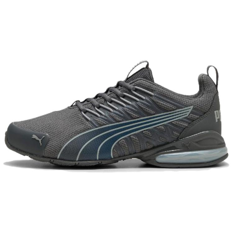 New PUMA Voltaic Evo Abrasion Resistant Low Top Running Shoes Men's Gray 379601-28