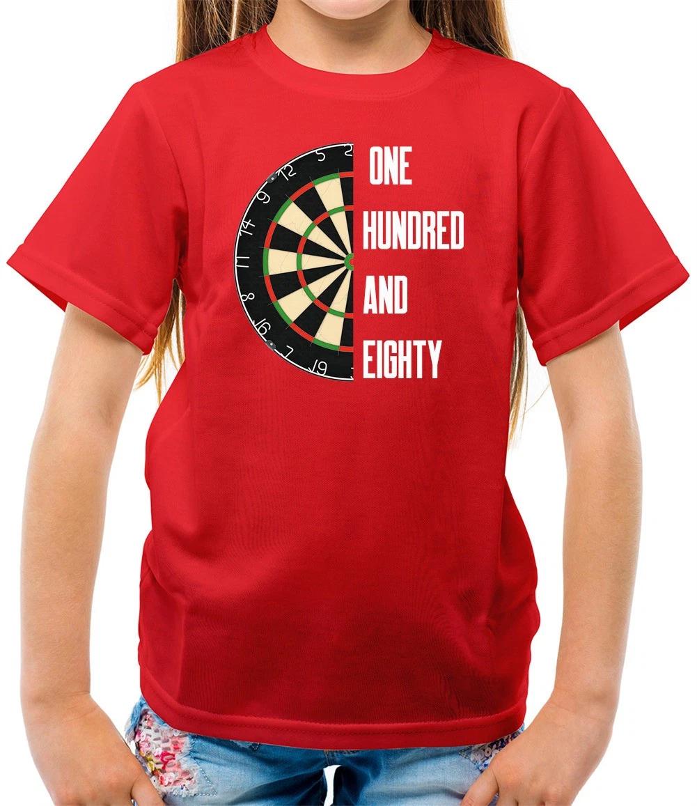 Dart Board One Hundred And Eighty 180 - Kids T-Shirt - Darts Little Gerwen Smith 120