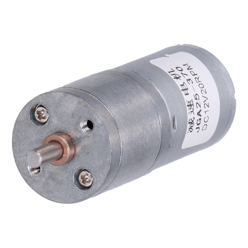 DC Motor JGA25?370 Worm Electric Reduction Engine for Power Tools Massage Equipment DC12V 20RPM