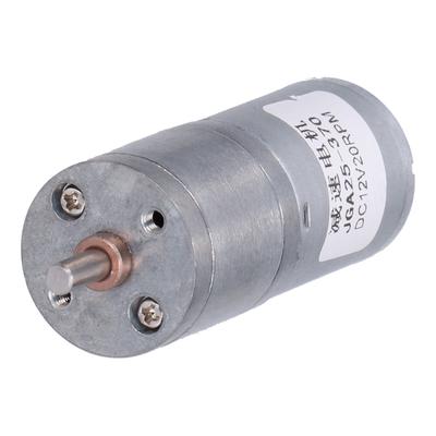 Gleichstrommotor JGA25?370 Schneckengetriebe Elektromotor für Elektrowerkzeuge Massagegeräte DC12V 20U/min