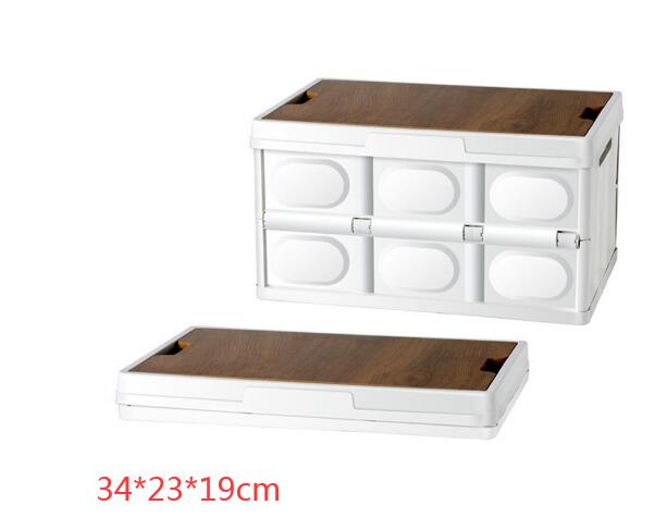 

Складной ящик для хранения для кемпинга, портативный органайзер для багажника автомобиля, ящик для пикника на открытом воздухе, утолщенный пластиковый контейнер для игрушек и одежды CHINA