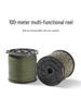 Corde Paracorde Multifonctionnelle 9 Brins pour Extérieur - 4mm - 100m: Corde à linge, Tente, Escalade, Liaison