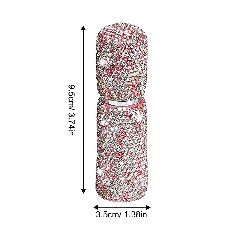 10 ml Błyszcząca Diamentowa Podróżna Butelka na Perfumy z Atomizerem do Napełniania Kieszonkowa Przenośna Podróżna Butelka na Perfumy do Napełniania Akcesoria