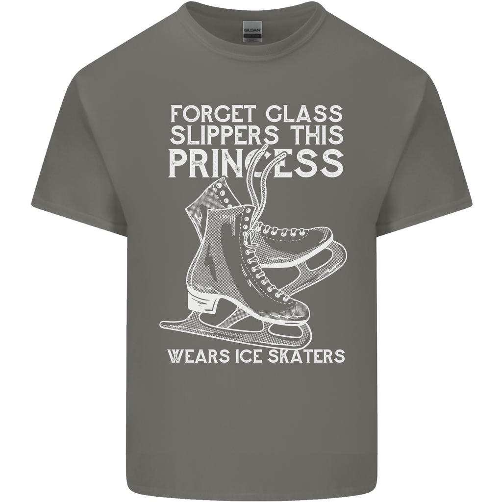 Funny This Princess Wears Ice Skates Skater Unisexs Light Cotton TShirt