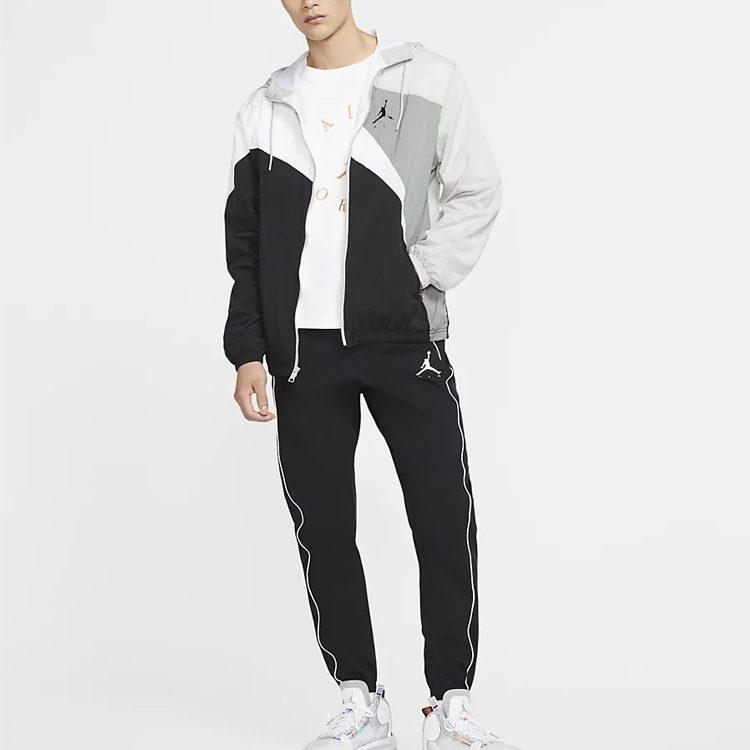 Jordan Jumpman Jacken Herren Schwarz Grau Farbe Mit Kapuze Moderat Andere CK6867-077