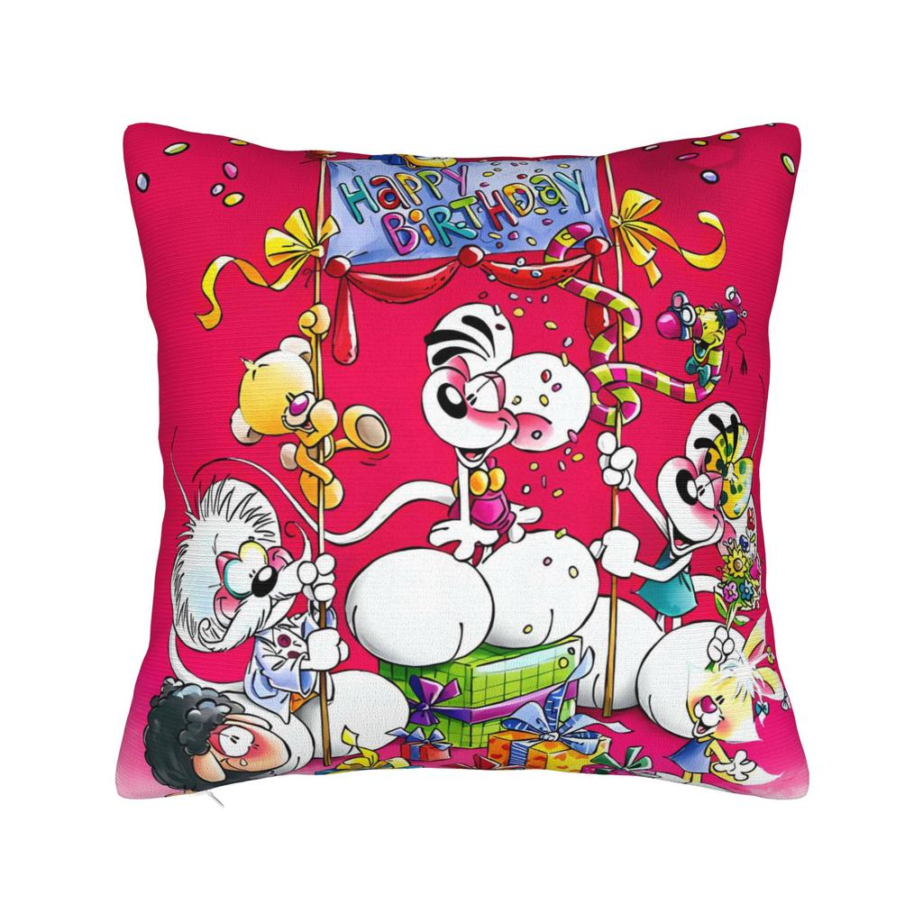 Good Night Diddl Pillow Cover  Comfy Cushion Cover Funny Pillow Case For Living Room Sofa