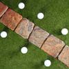 Solar LED Garden Lamps, Embedded, 33.5 Cm, 6 Pcs.
