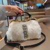 Leather Handbag Women's Bag New Autumn and Winter Fashion Versatile Temperament