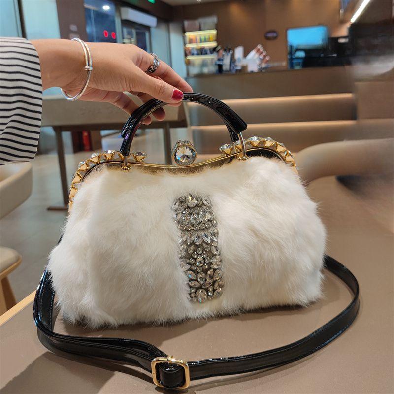 Leather Handbag Women's Bag New Autumn and Winter Fashion Versatile Temperament