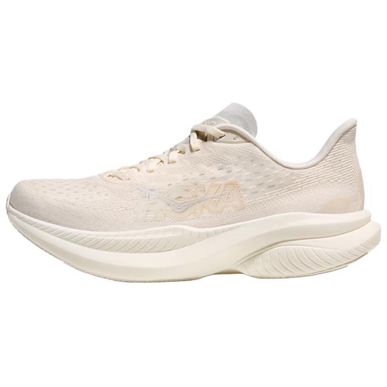 HOKA  Mach 6 Alabaster Cosmic Grey Women Sneakers Cream 1147810-AMC