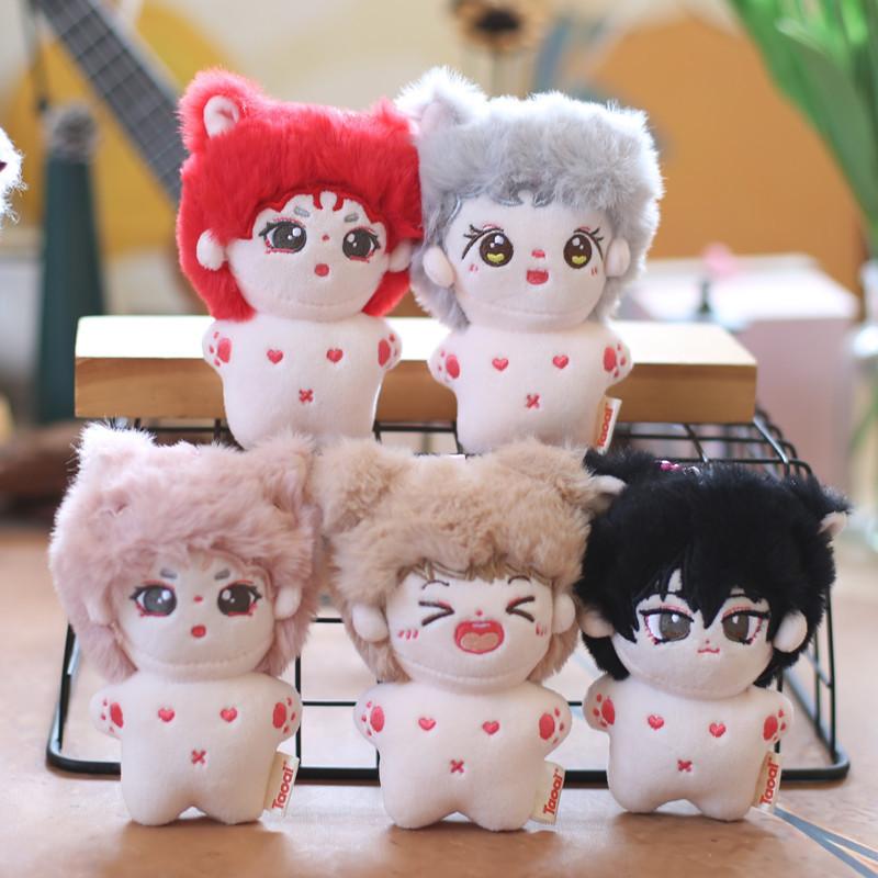 Adorable Plush Doll Keychain Soft Cotton Stuffed Toy Cute Hangable Accessory