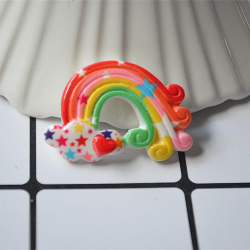 Cartoon Five-pointed Star Fridge Magnets Home Decoration Balloon Rainbow Lollipop Fridge Stickers Pupil Gifts